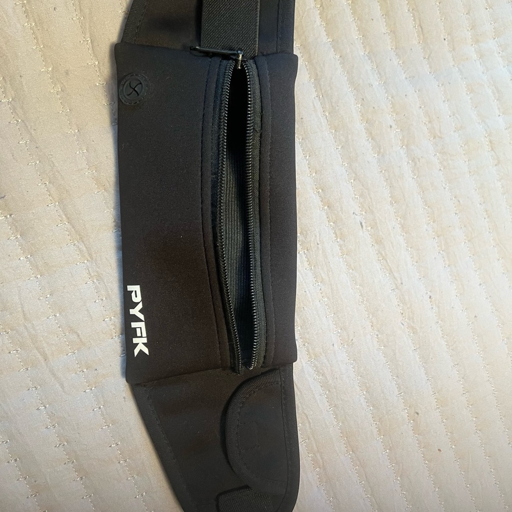 Black PYFK Running Belt - Picture 2 of 2